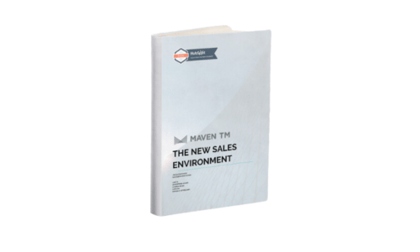 the new sales environment mock up cover